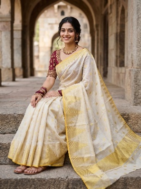 P000068 Kathir Tissue Saree